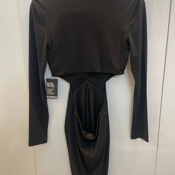 NWT, Black dress from Express, size Small - Picture 2 of 5